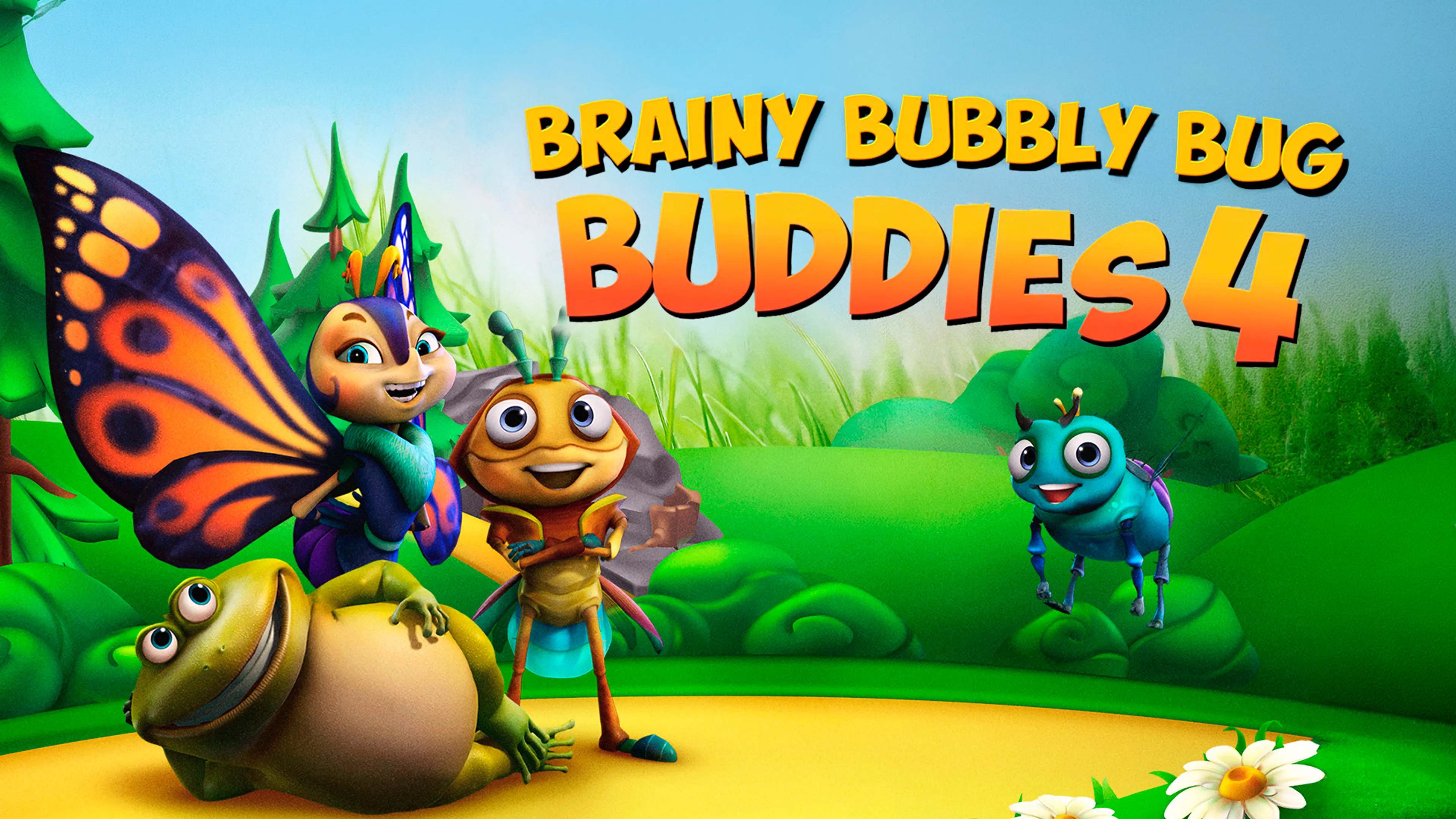 Brainy Bubbly Bug Buddies 4 poster